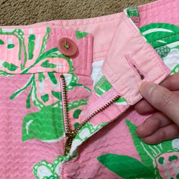 Lilly Pulitzer Callahan Shorts Pretty Pink Tootie - Picture 7 of 12